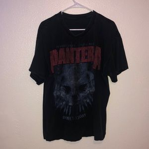 Pantera Black Band Tee